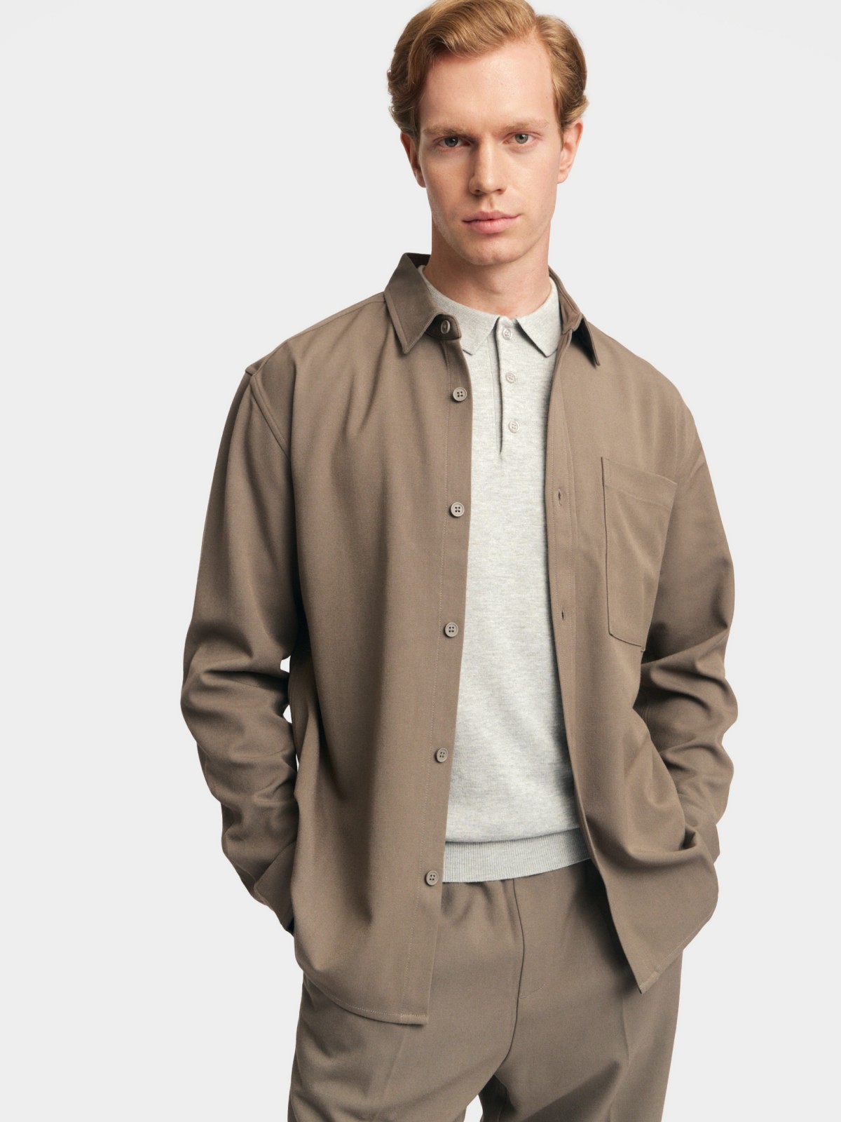 Куртка-рубашка оверсайз