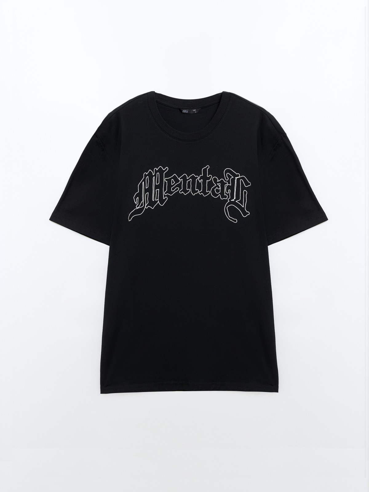 Футболка из хлопка с надписью