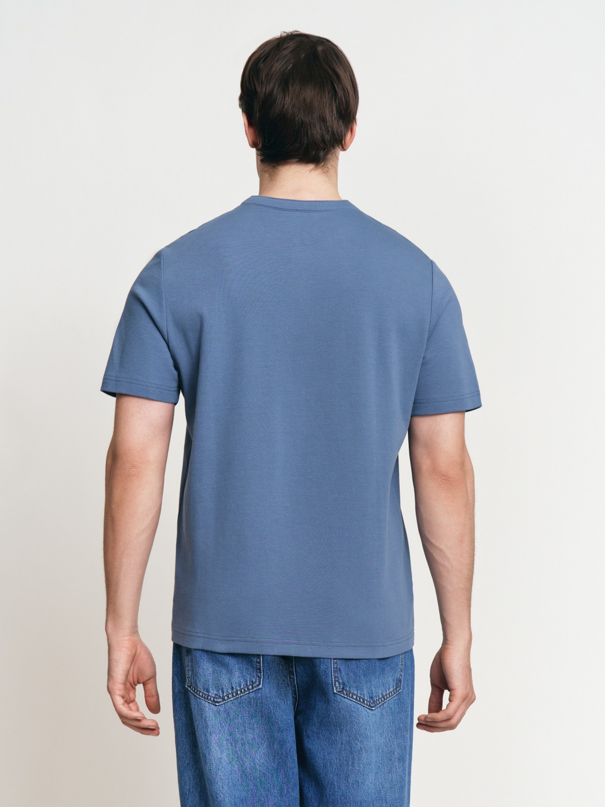 Футболка хенли из хлопка