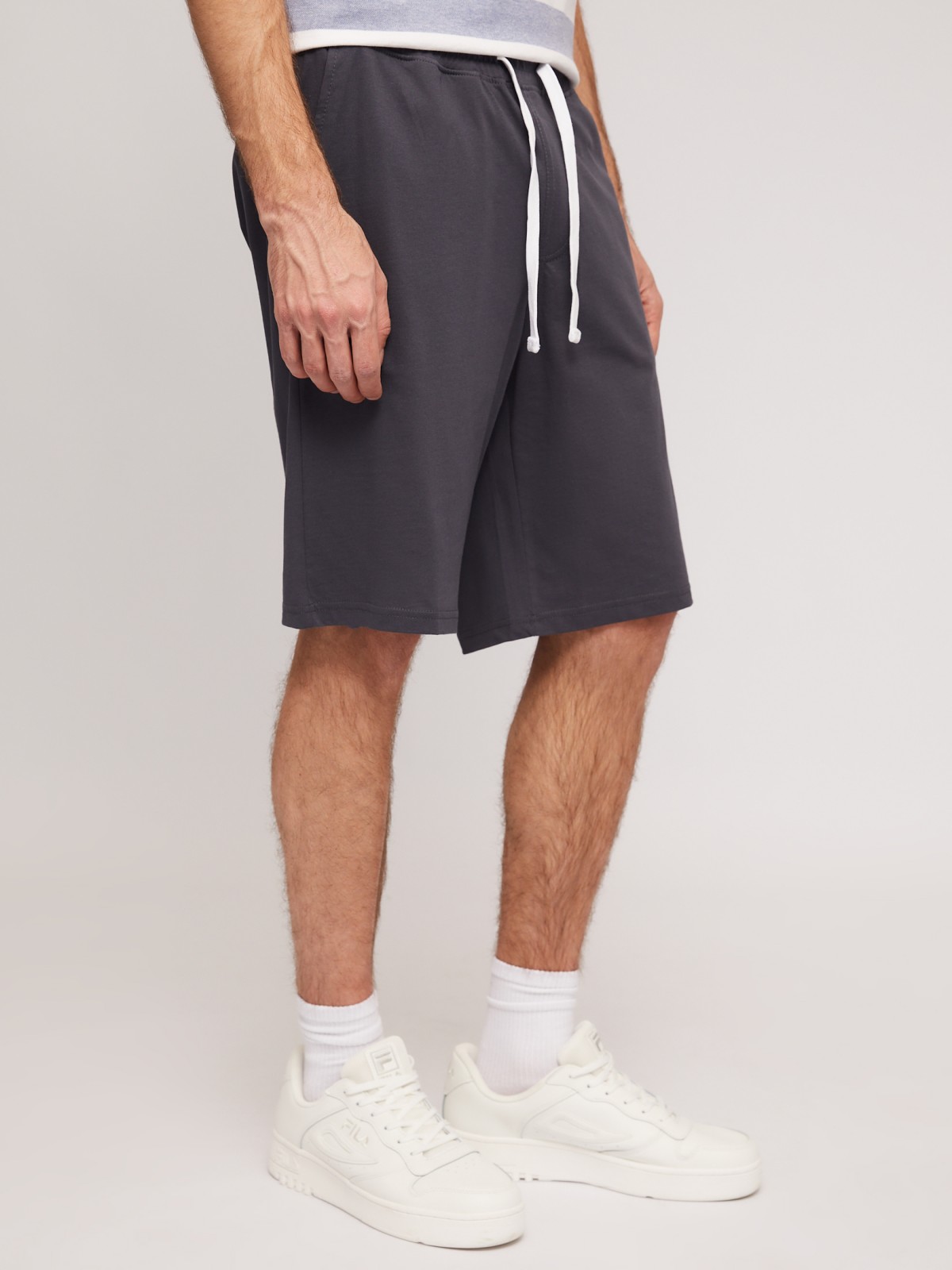 Трикотажные шорты из хлопка