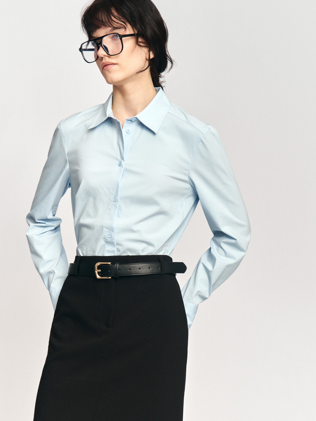 Рубашка с длинным рукавом