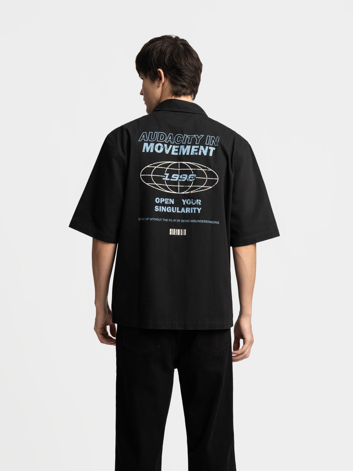 Рубашка с  короткими рукавами