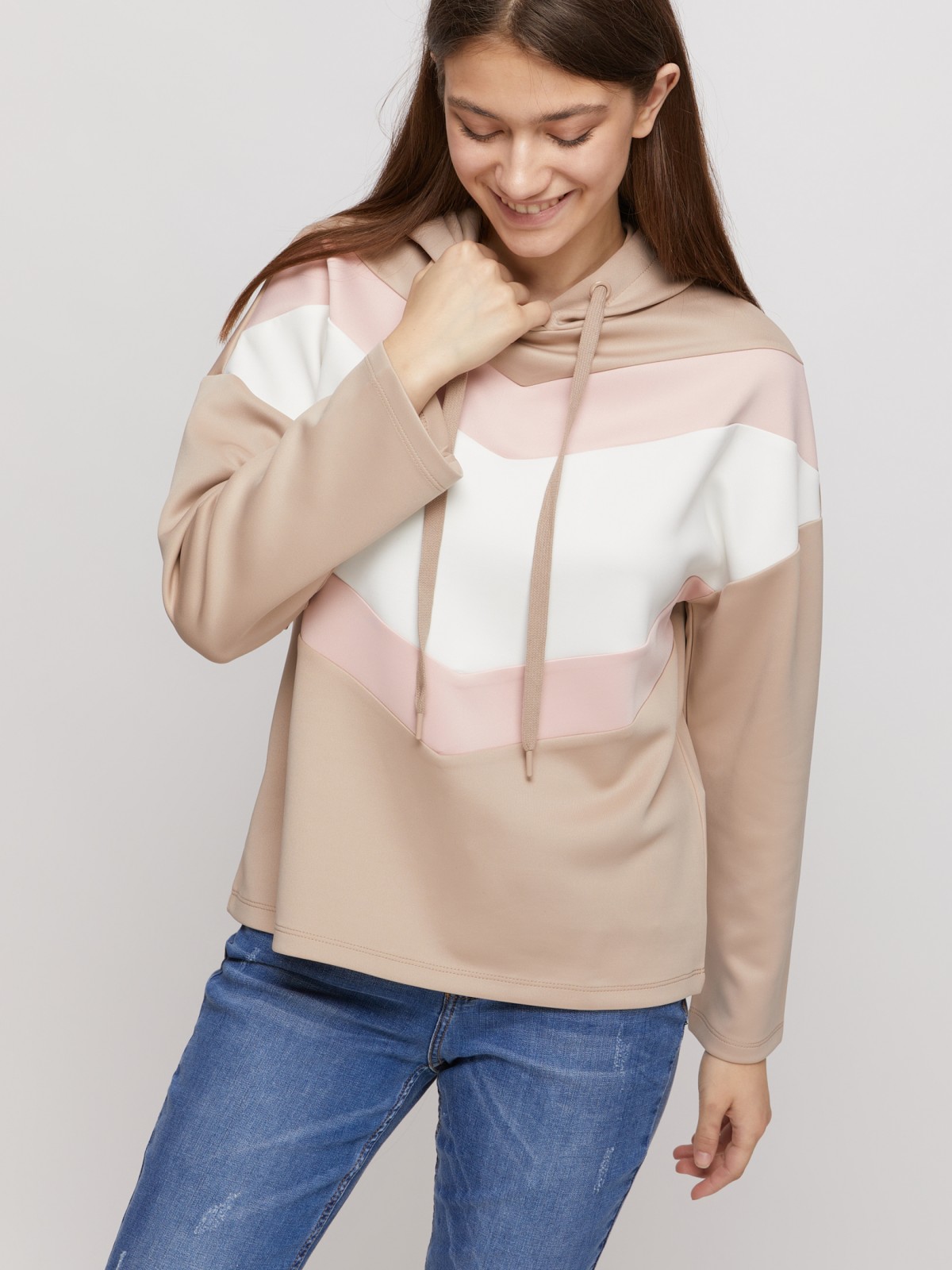 Толстовка с длинными  рукавами