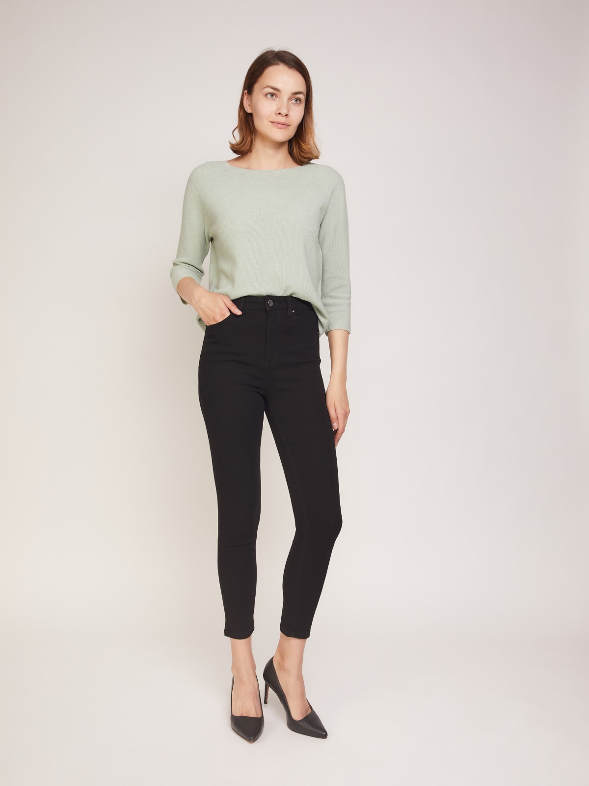 Джинсы силуэта Skinny
