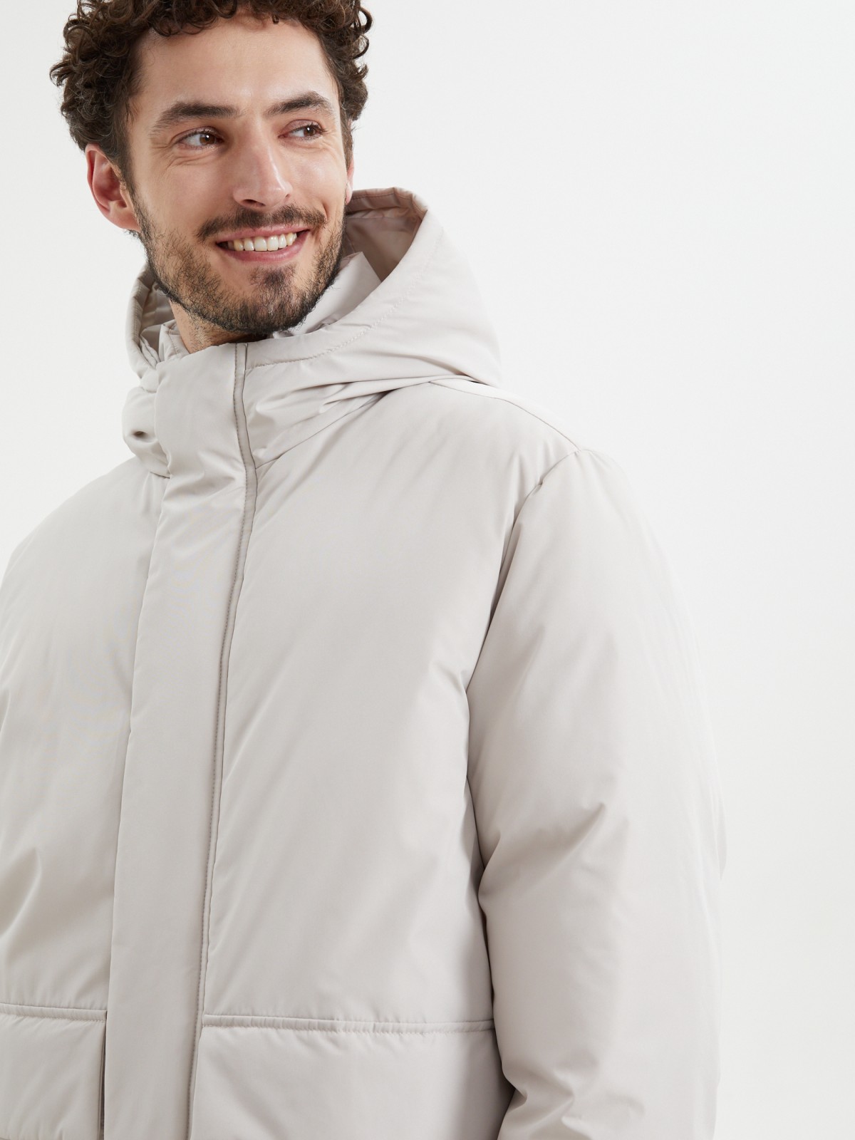 Куртка-парка с капюшоном