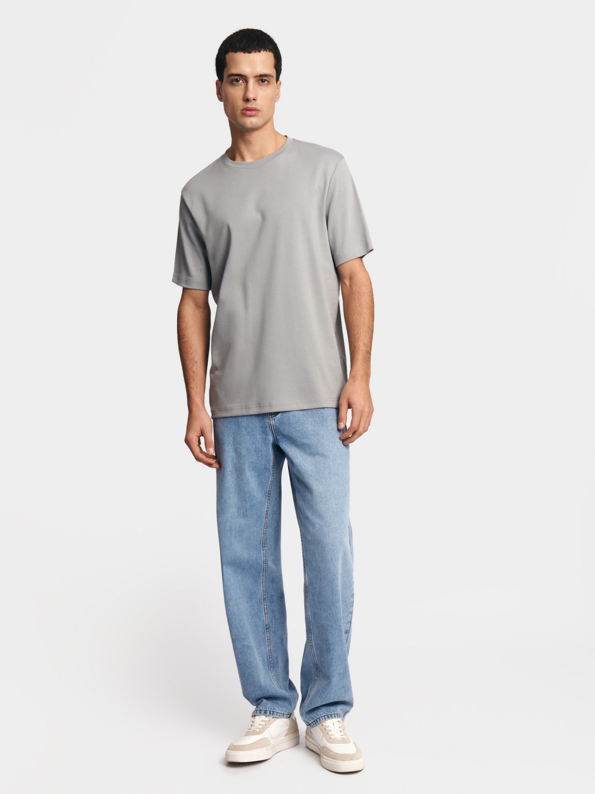 Футболка из хлопка с коротким рукавом