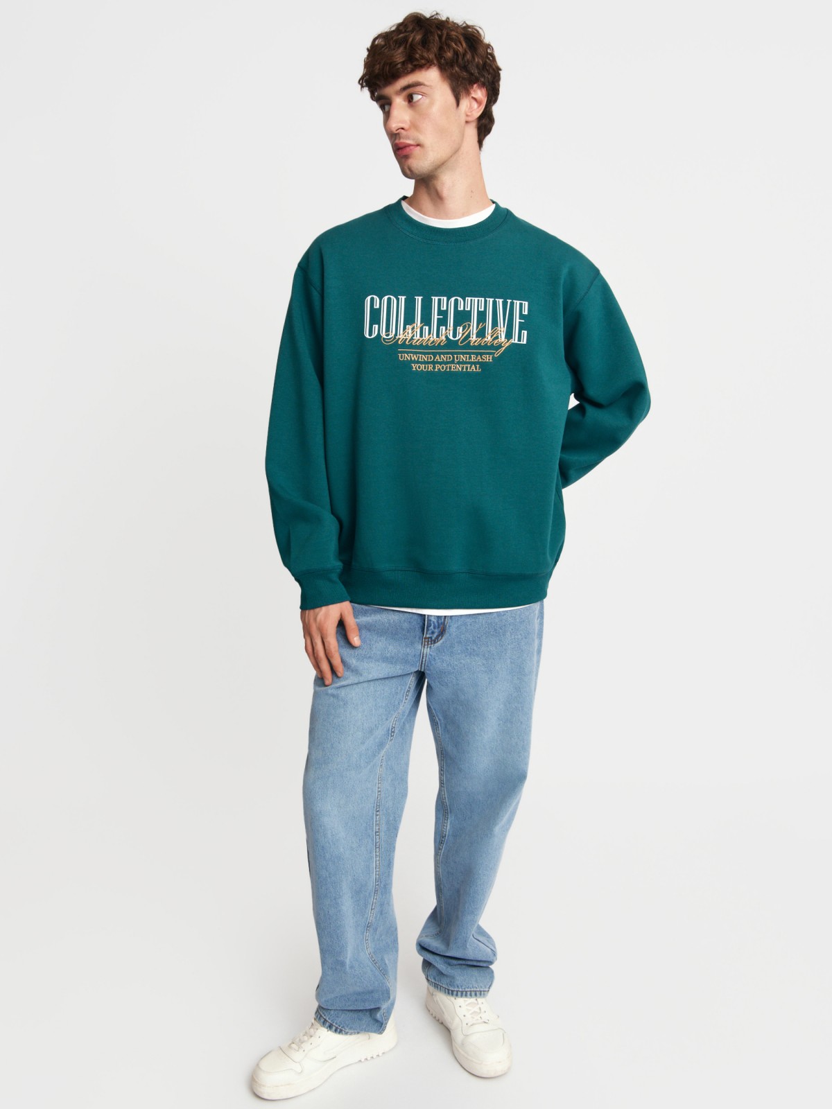 Свитшот с надписью