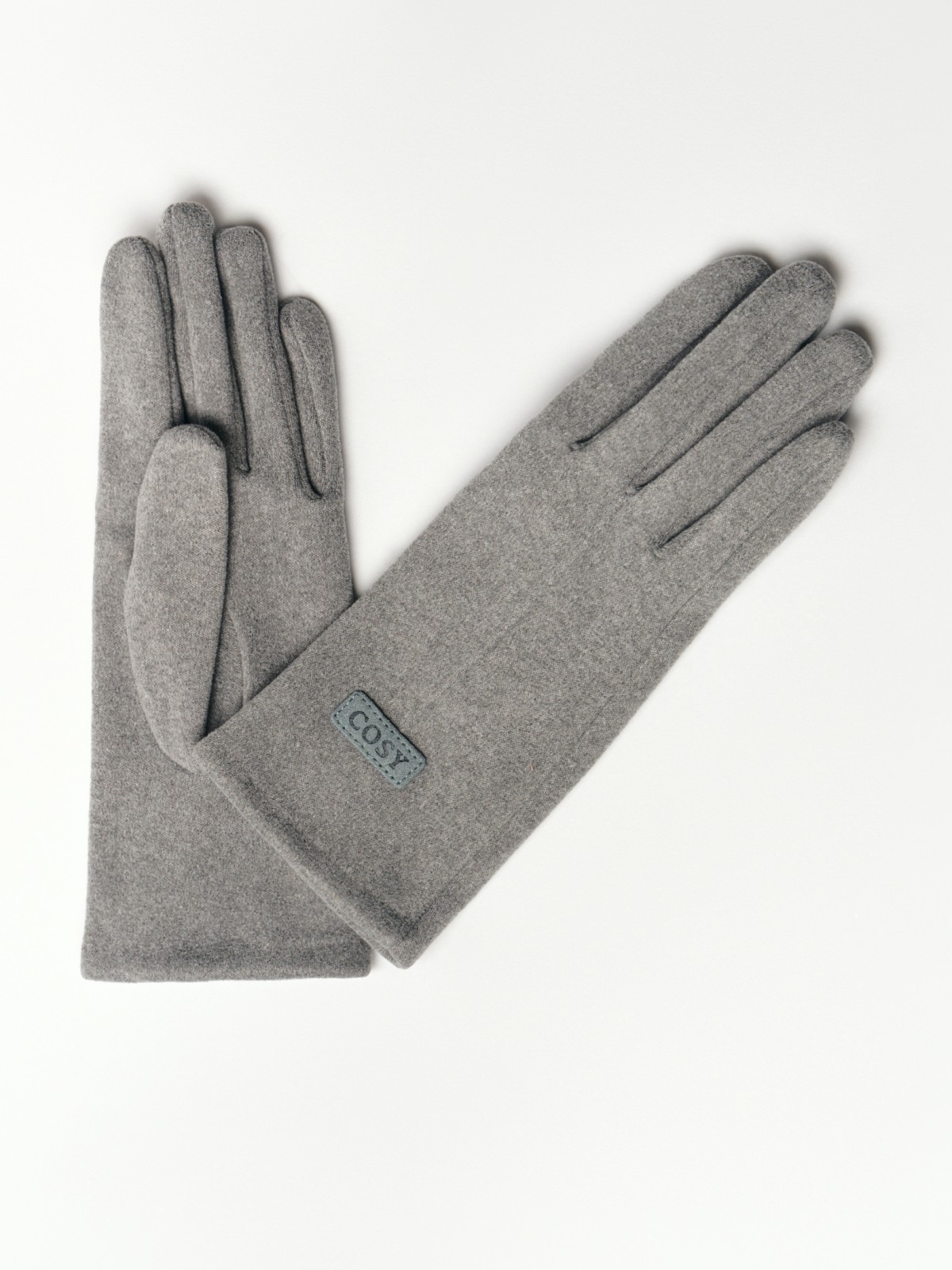 Утеплённые перчатки с флисом