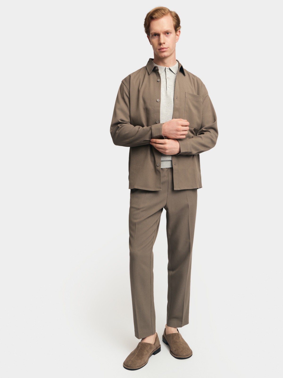 Куртка-рубашка оверсайз