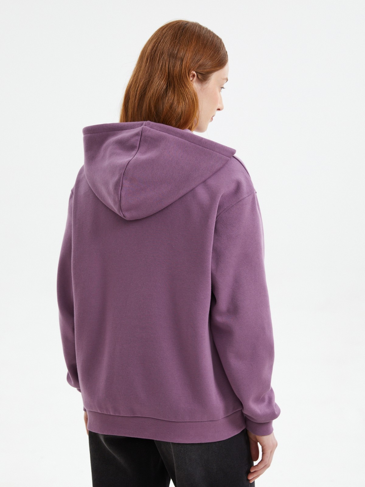 Трикотажный худи с капюшоном