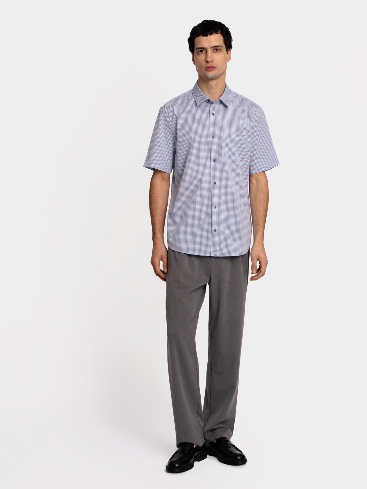 Рубашка с  короткими рукавами