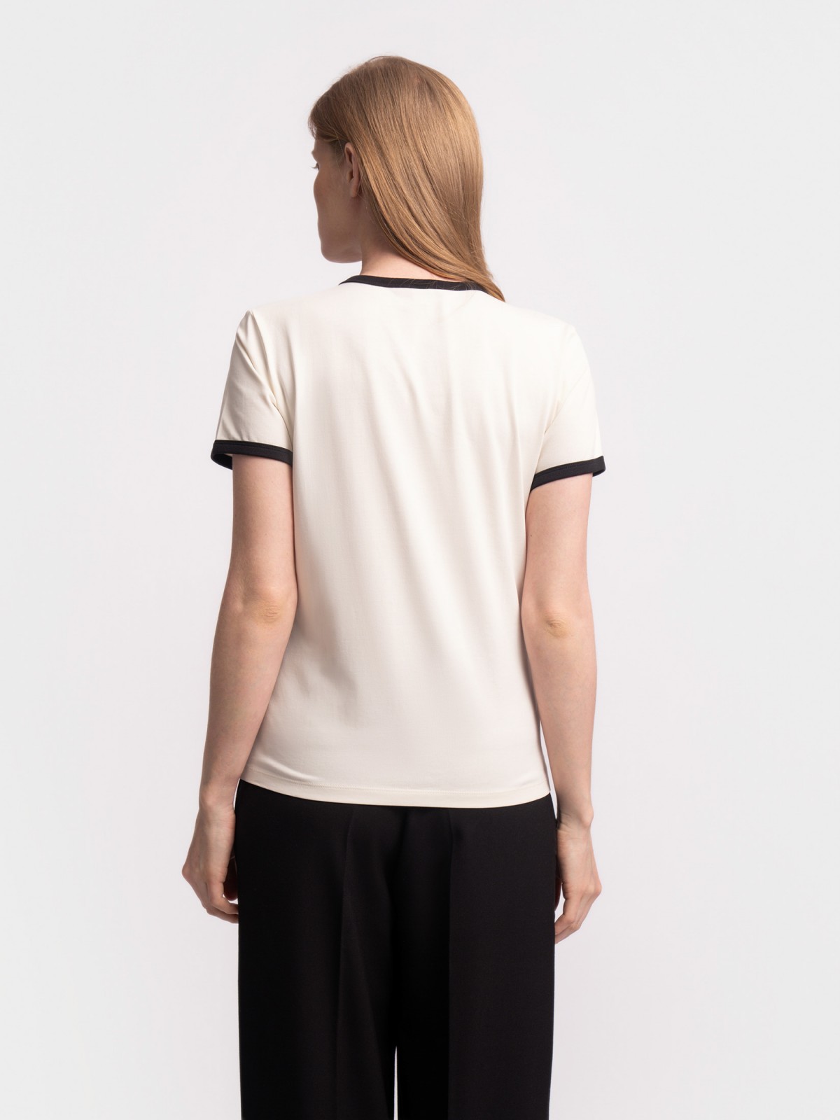 Футболка из хлопка с надписью