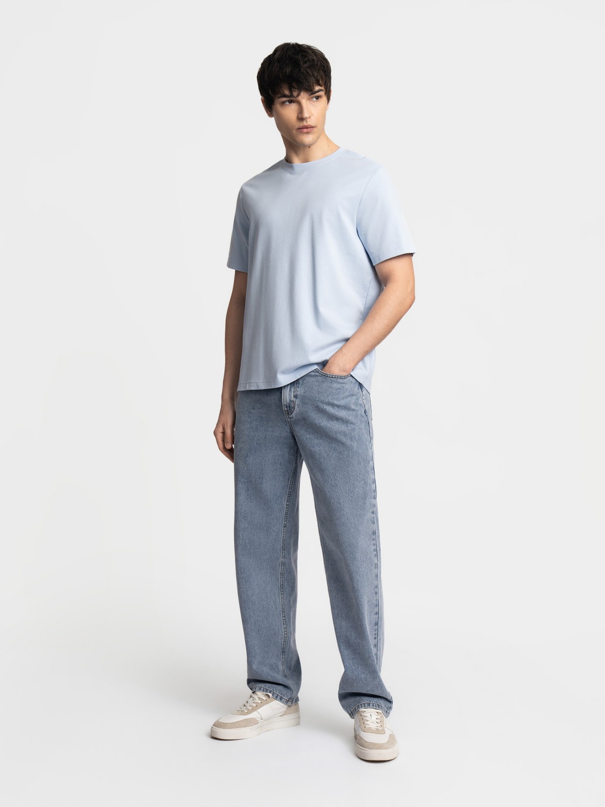 Футболка из хлопка с коротким рукавом