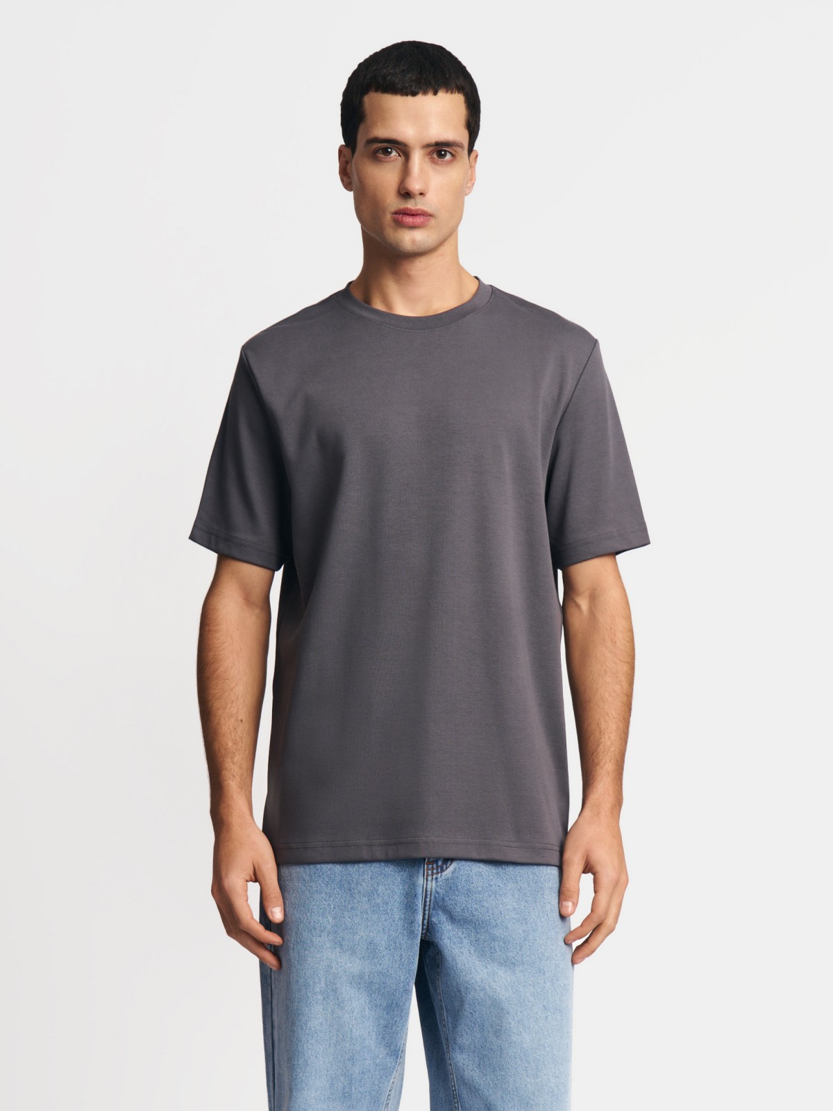 Футболка из хлопка с коротким рукавом