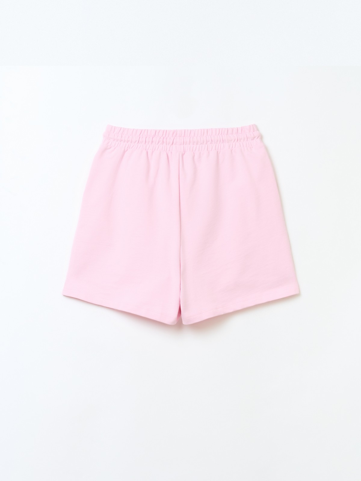 Трикотажные короткие шорты из хлопка