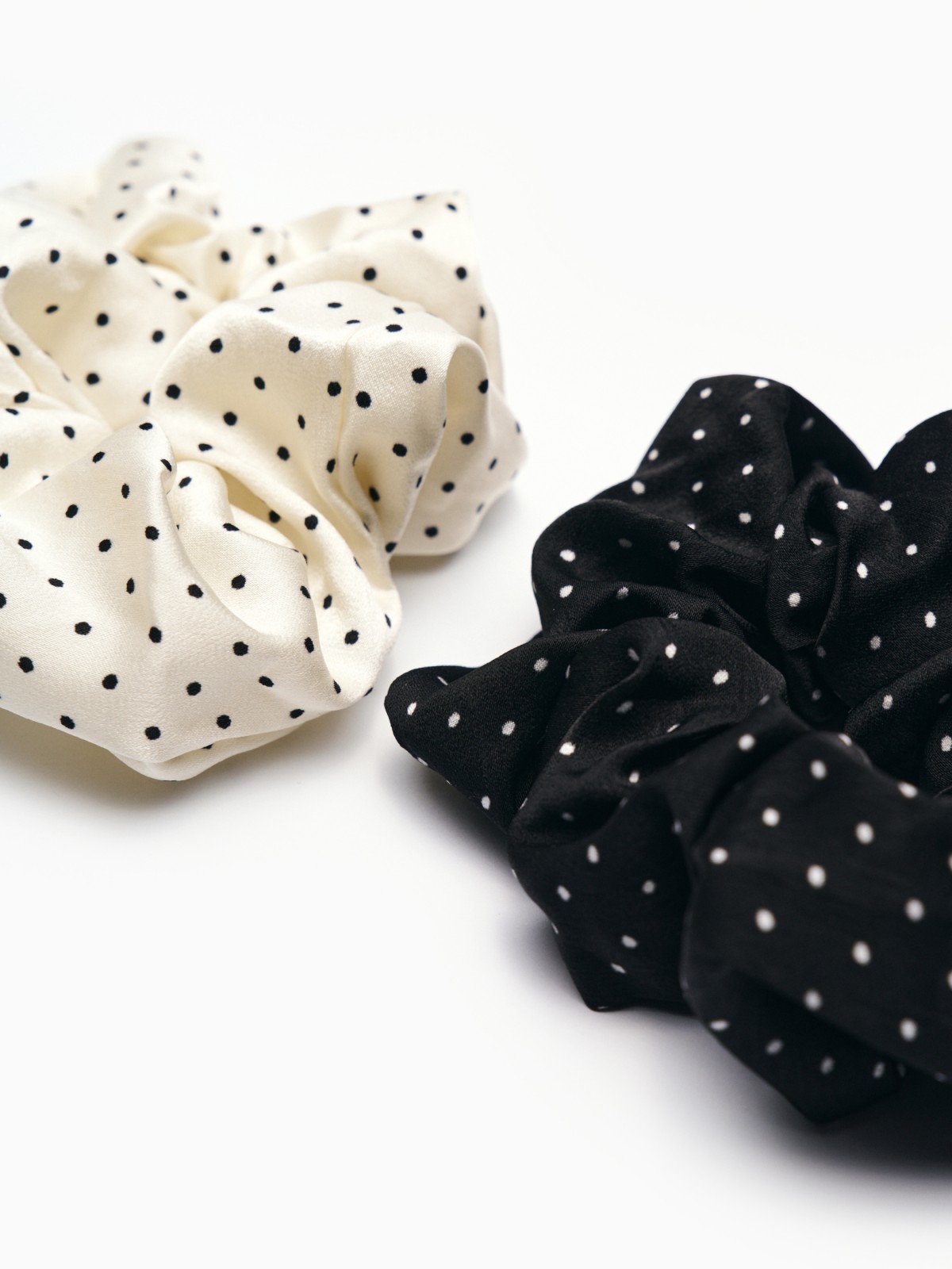 Набор тканевых резинок для волос (2 шт. в комплекте)