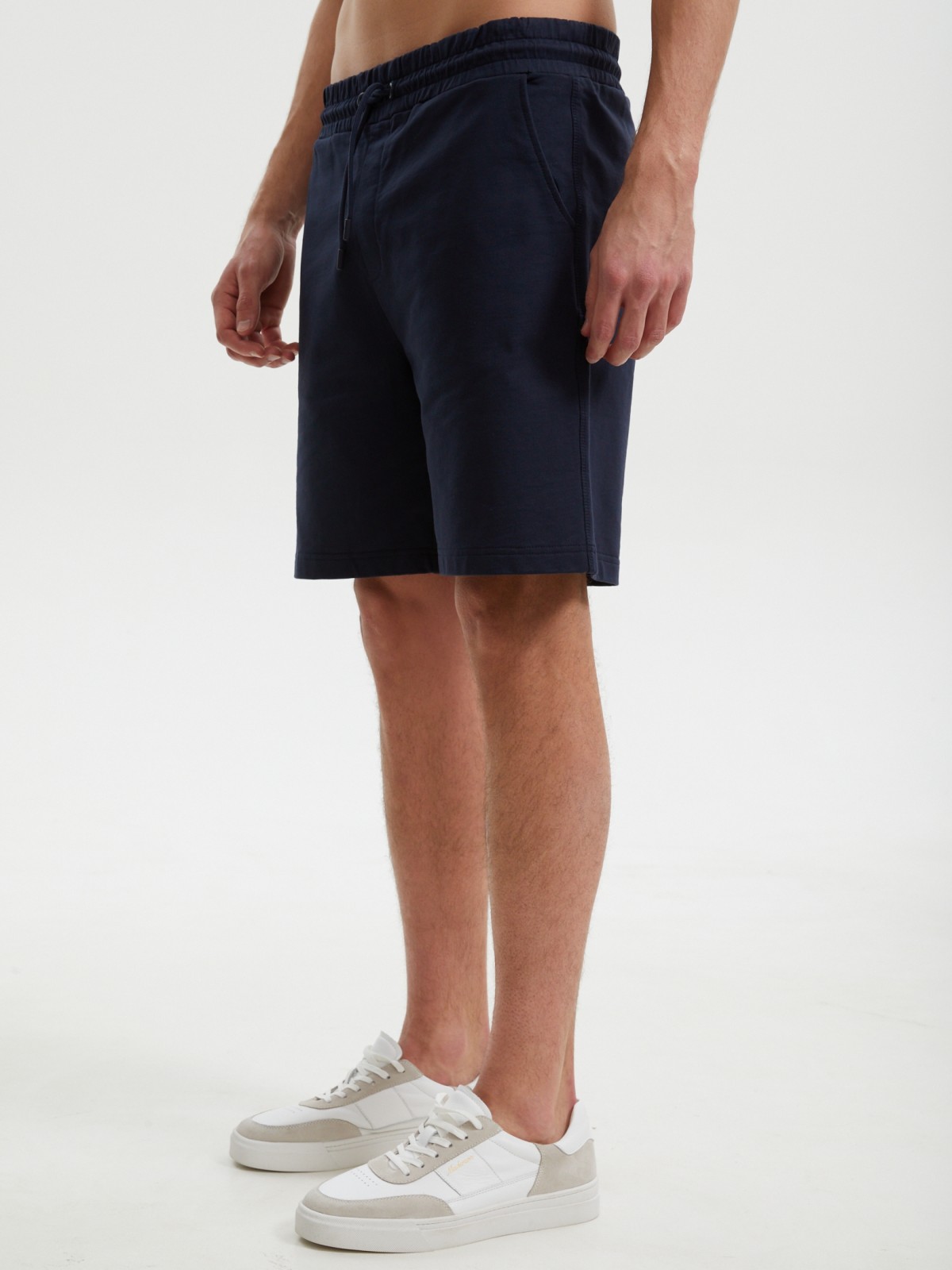 Трикотажные шорты на резинке из хлопка