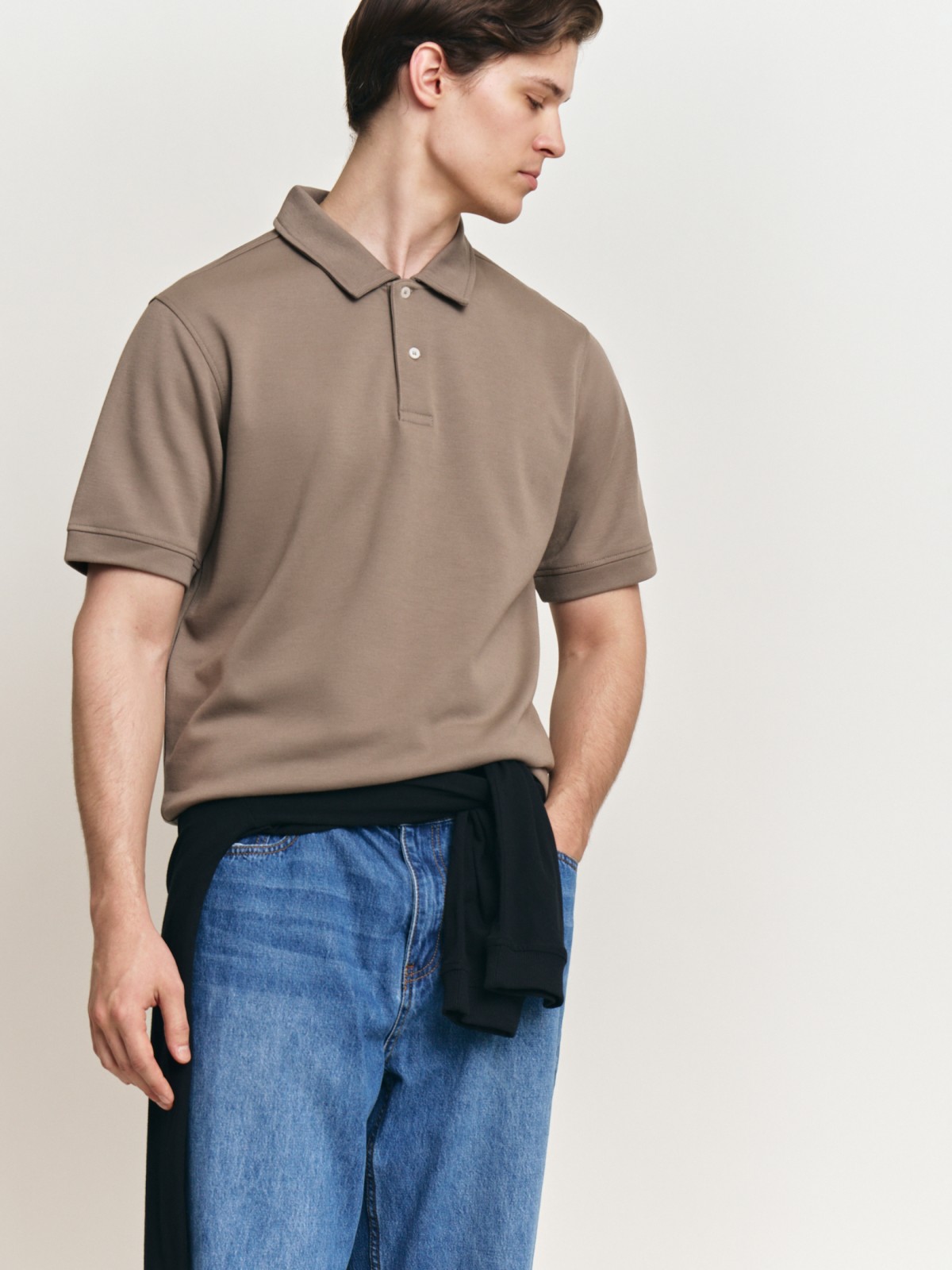 Футболка поло с коротким рукавом