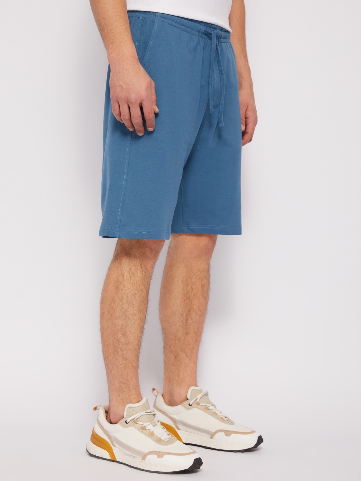 Трикотажные шорты на резинке из хлопка