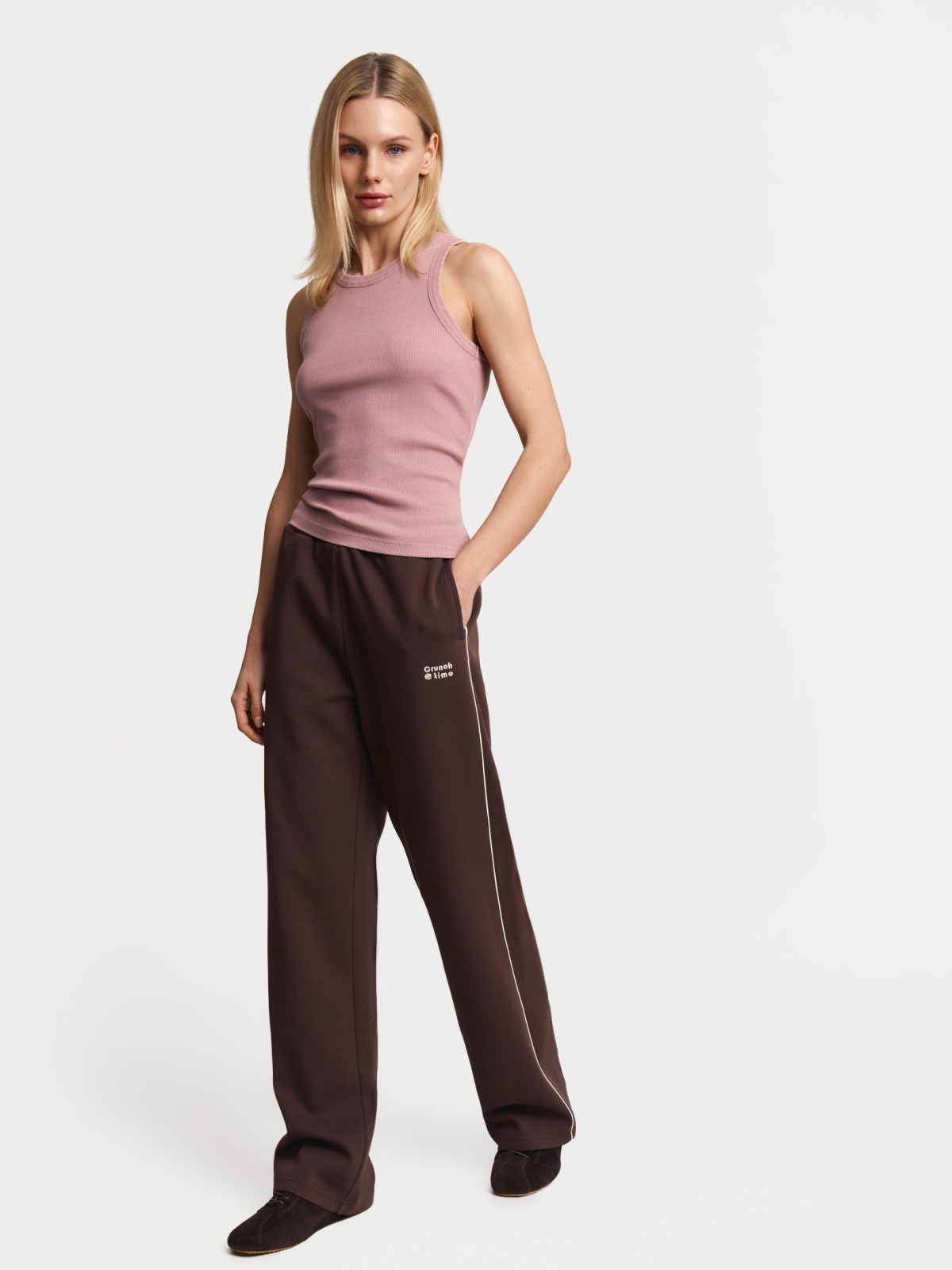 Майка из хлопка без рукавов