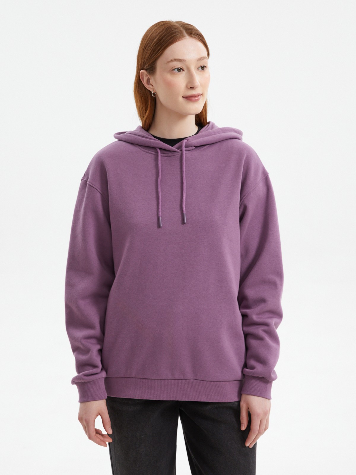 Трикотажный худи с капюшоном