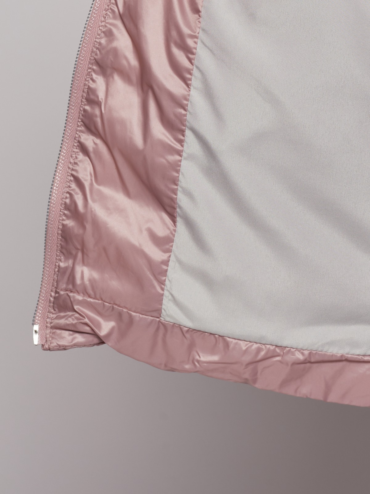 Тёплая куртка с воротником-стойкой zolla 022335102054, цвет розовый, размер XS - фото 6