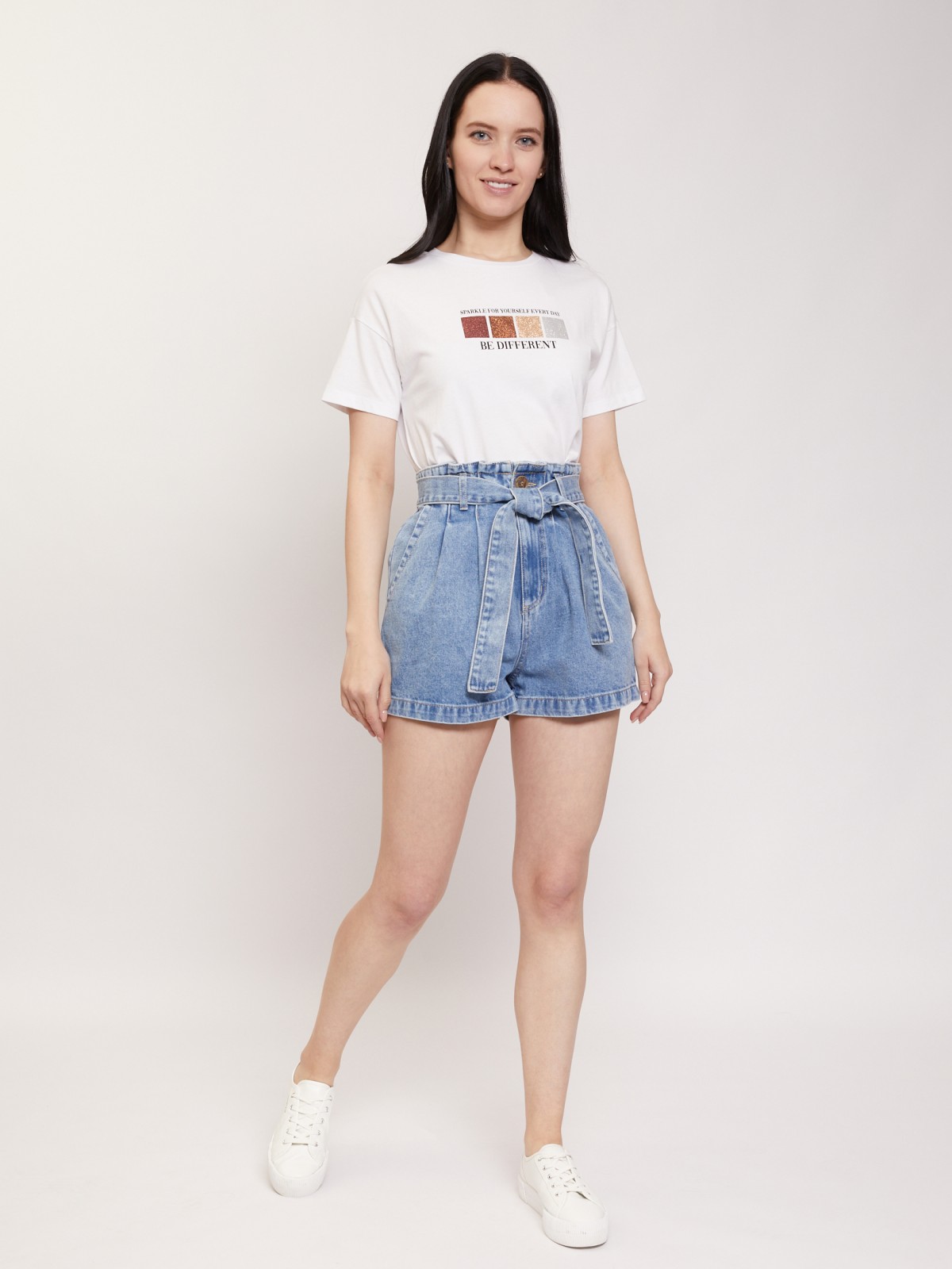 Шорты джинсовые