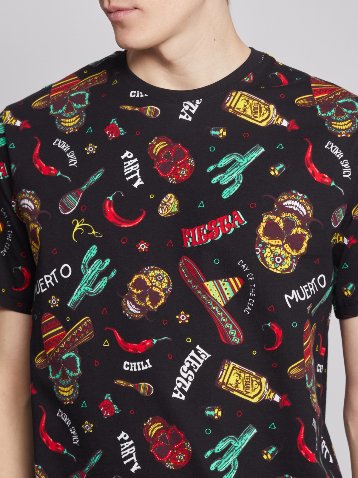 Футболка с принтом