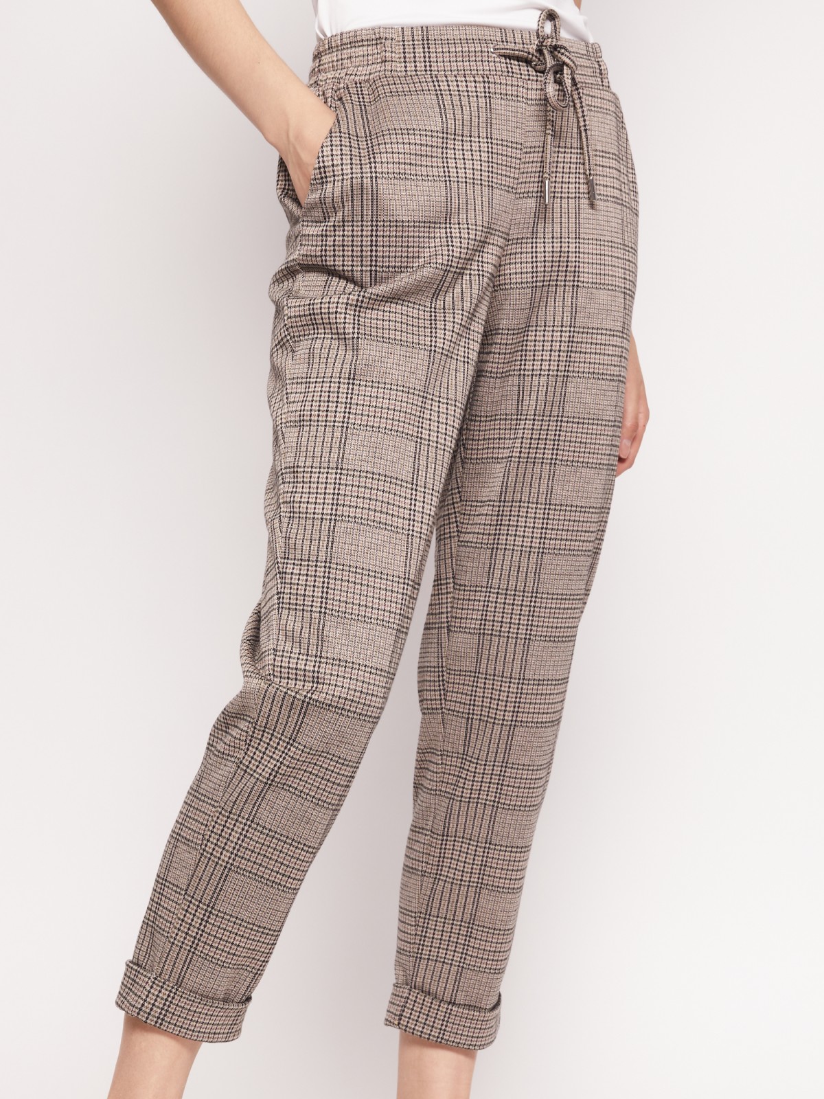 Брюки с эластичным поясом