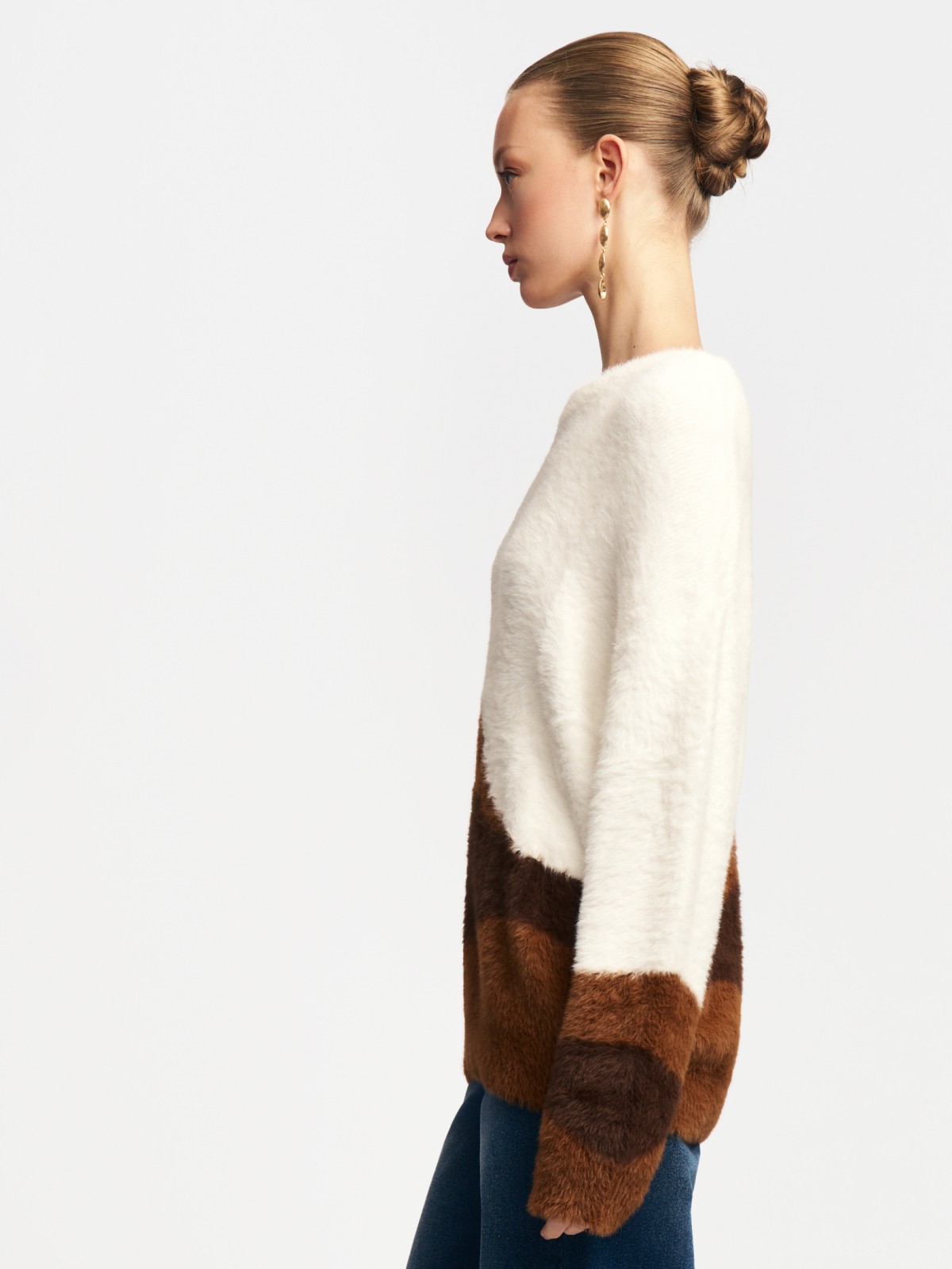 Вязаный джемпер с рисунком