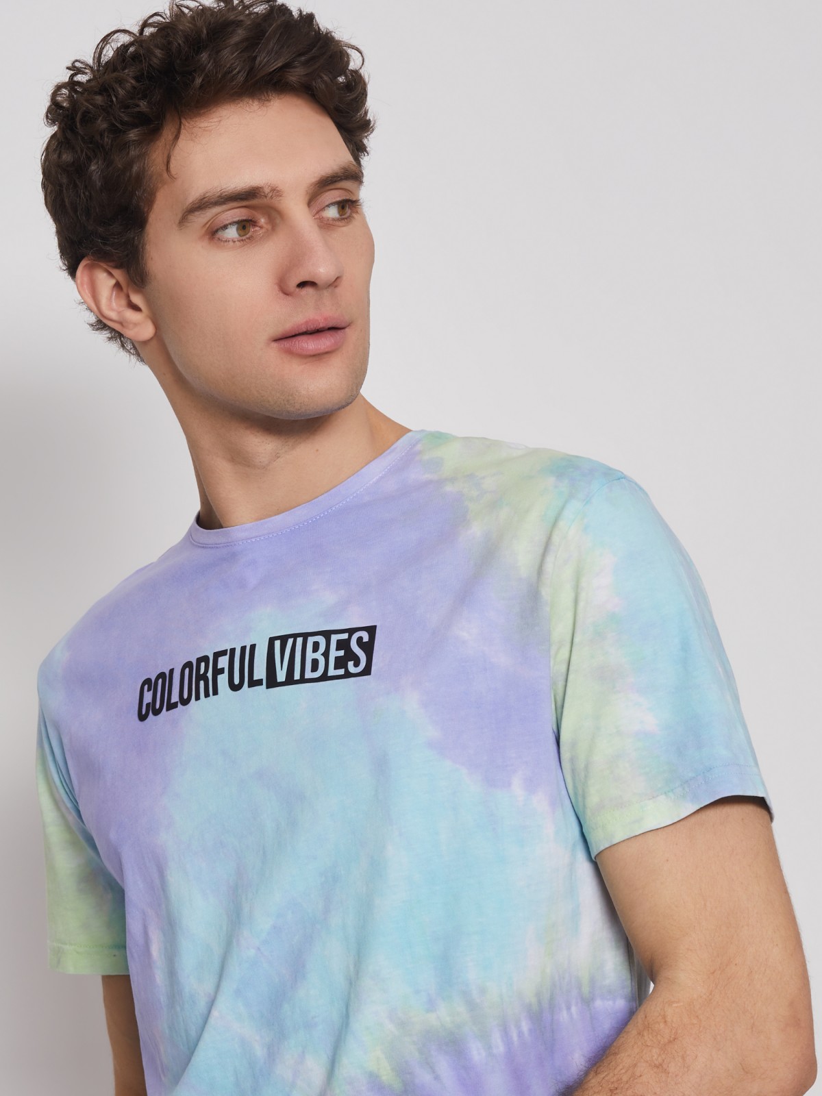 Футболка в стиле тай-дай