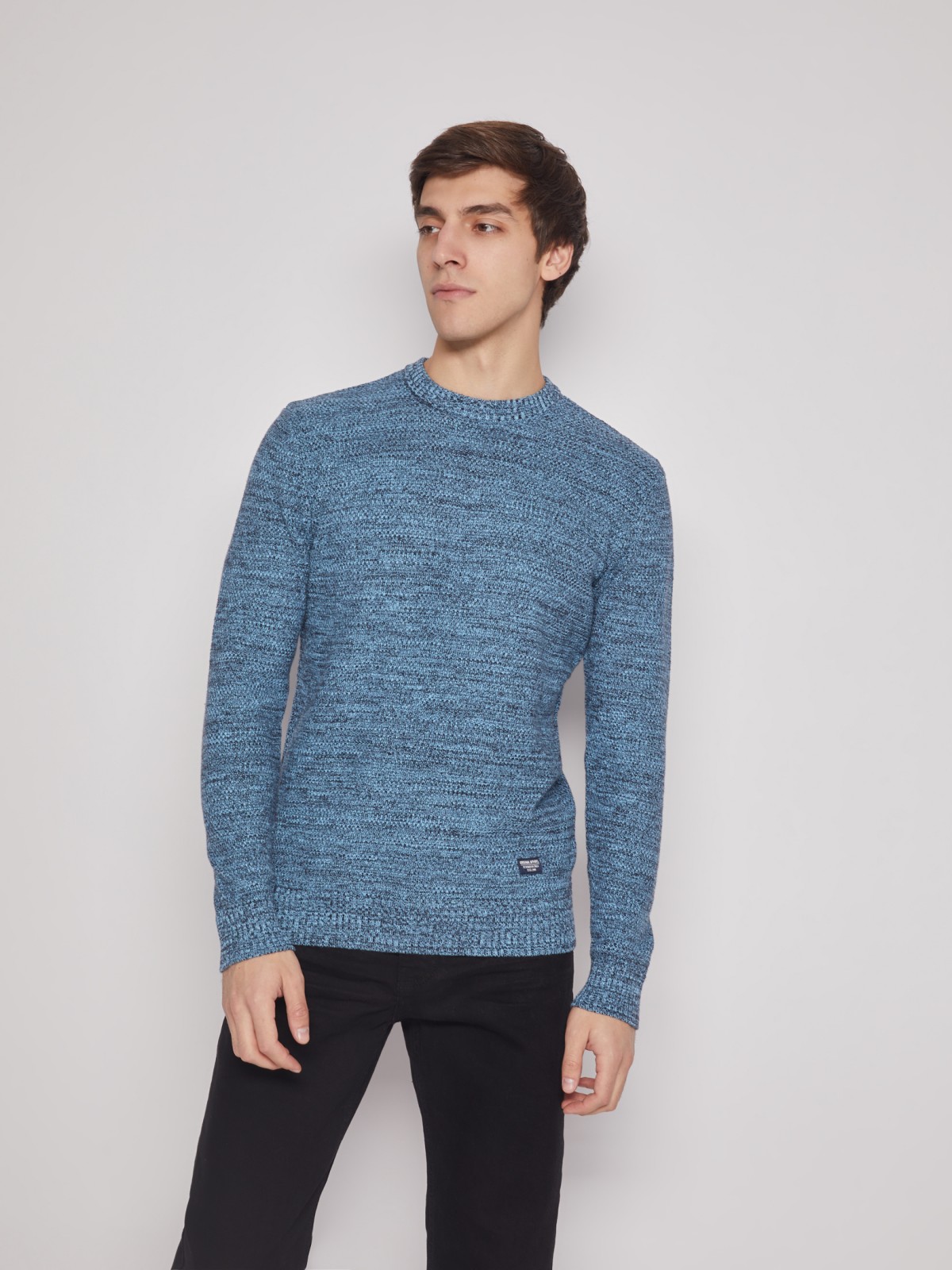 Вязаный джемпер из хлопка