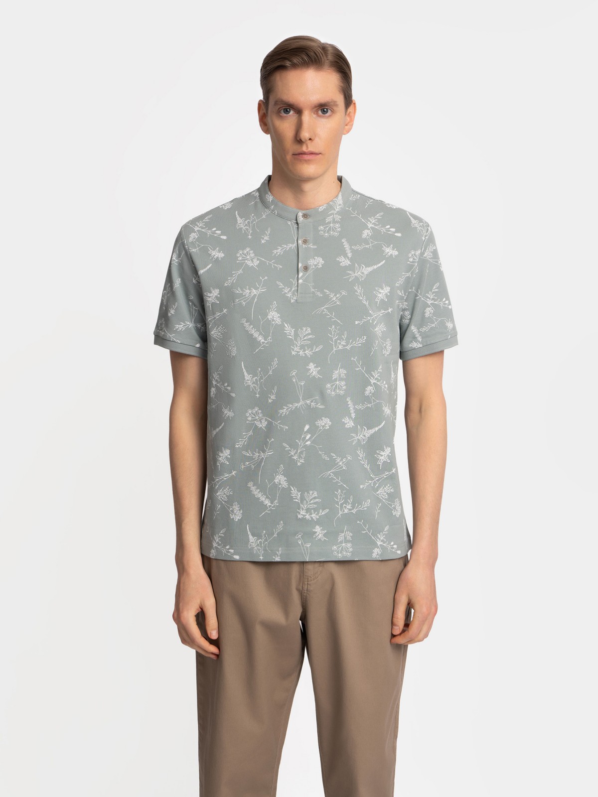 Поло с короткими рукавами