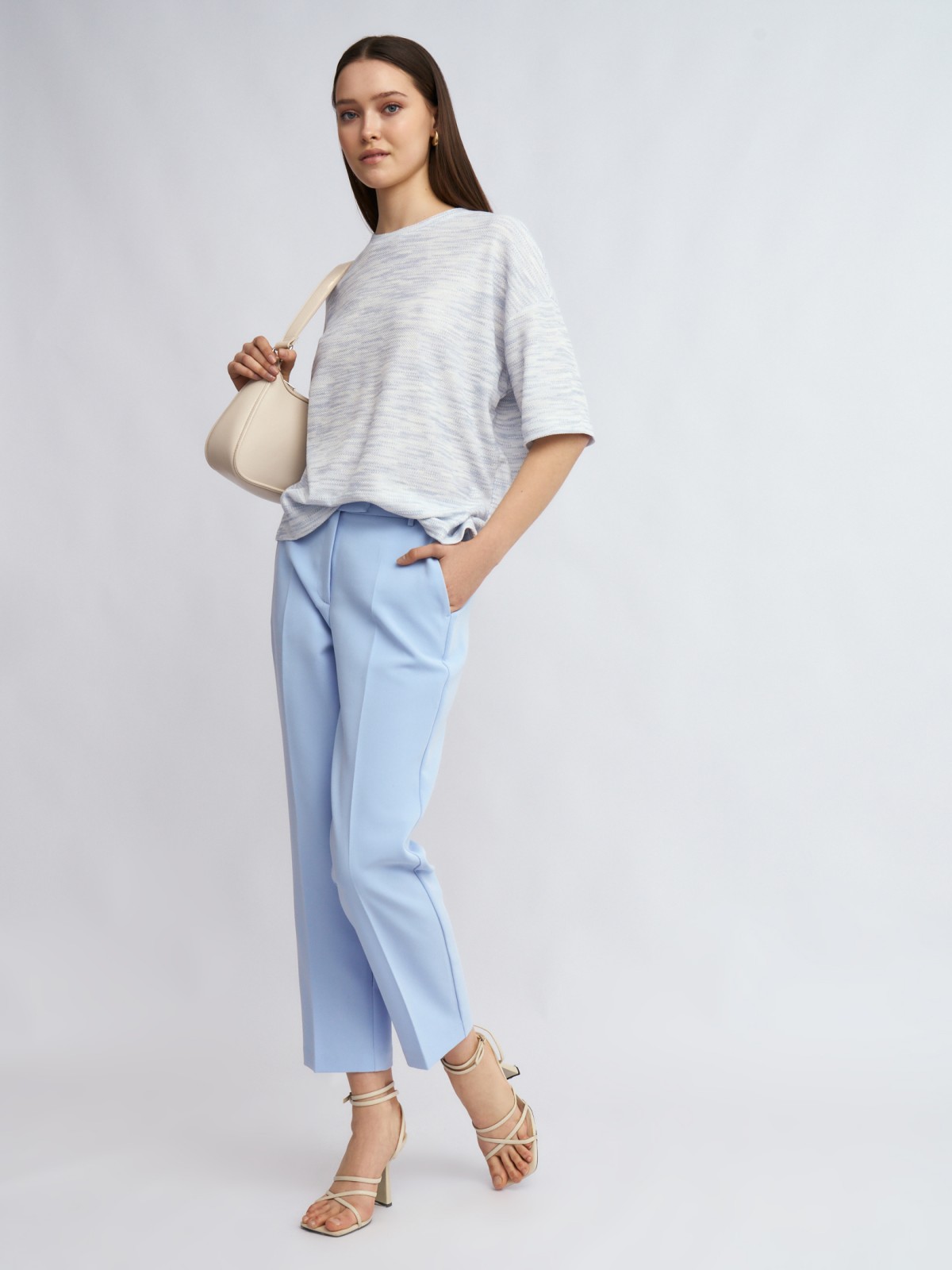 Футболка из вязаного трикотажа