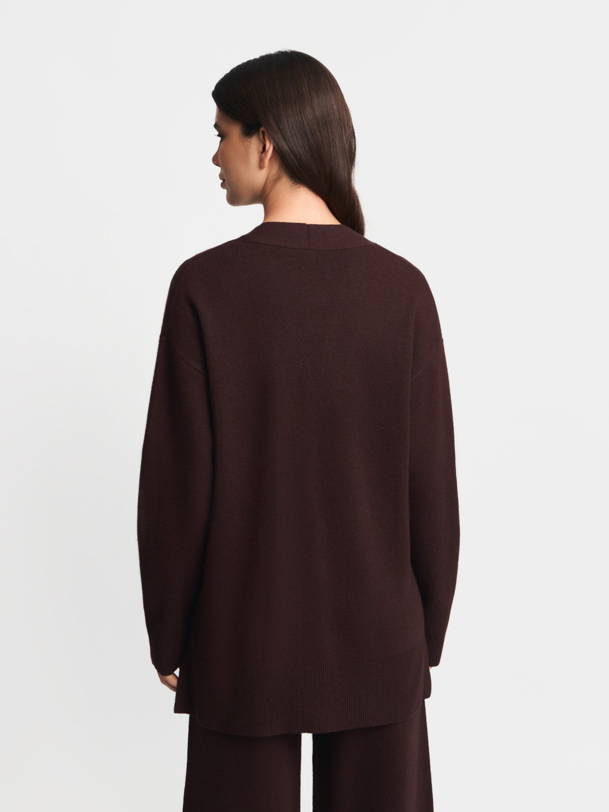 Трикотажный кардиган на пуговицах