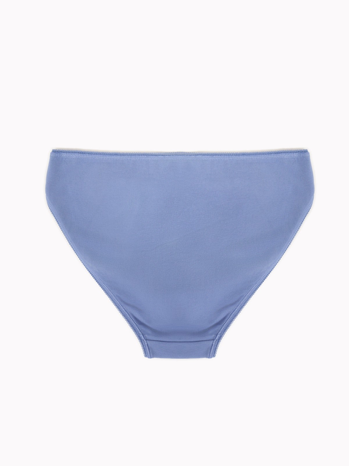 Однотонные трусы слип из хлопка