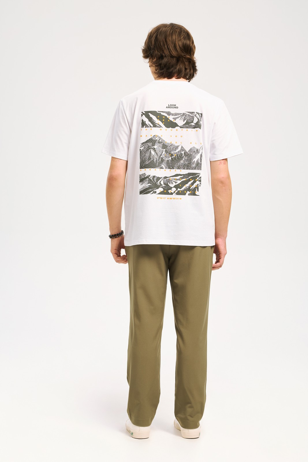 Брюки со стрелками на резинке