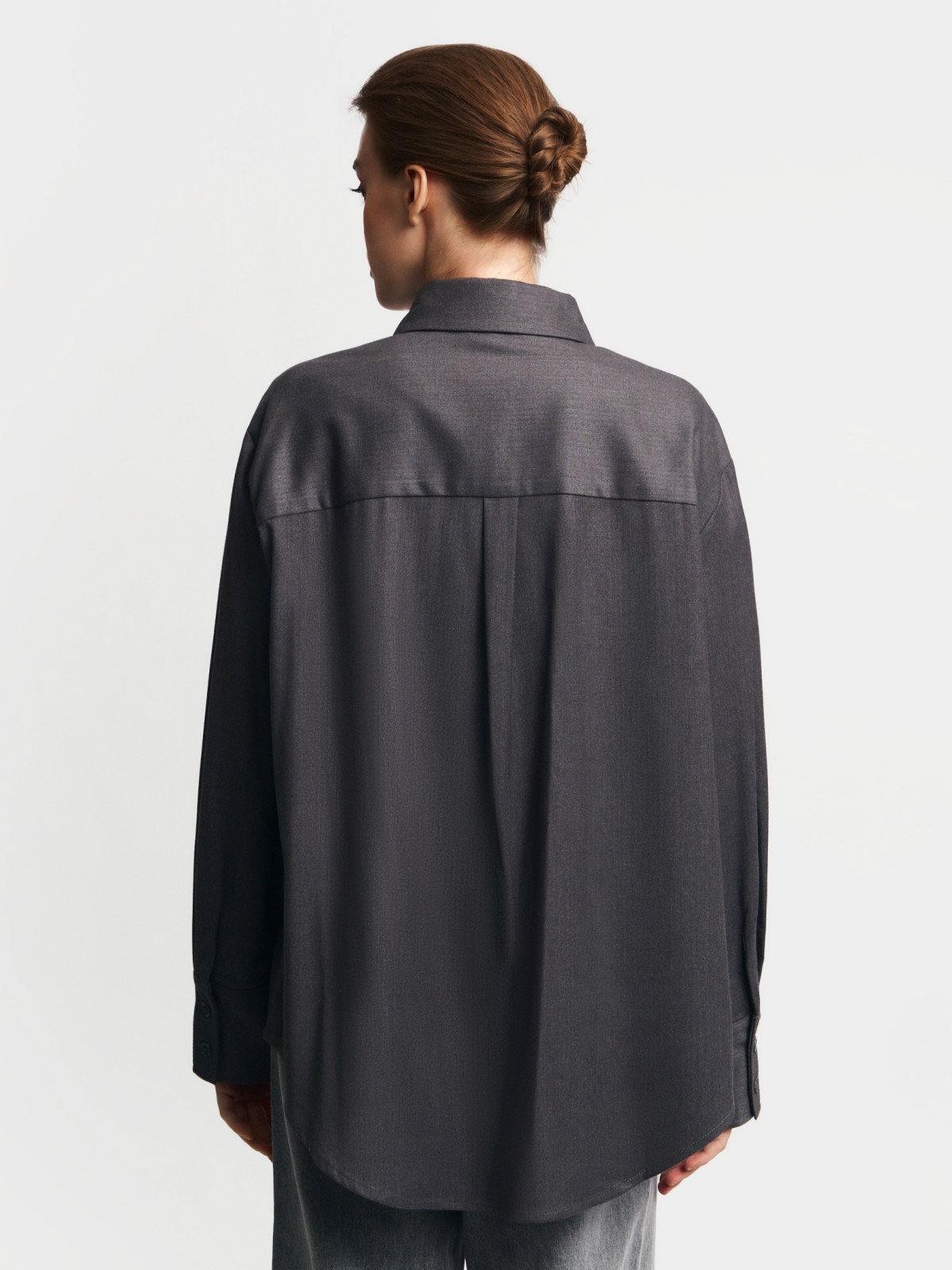 Верхняя рубашка на пуговицах