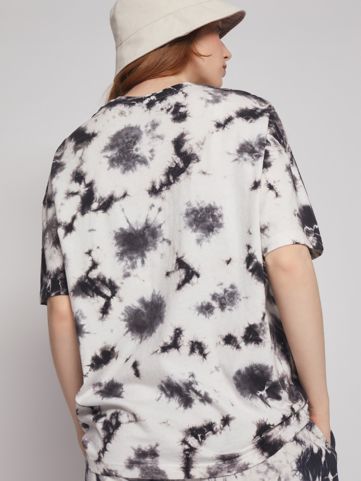 Оверсайз футболка в стиле тай-дай