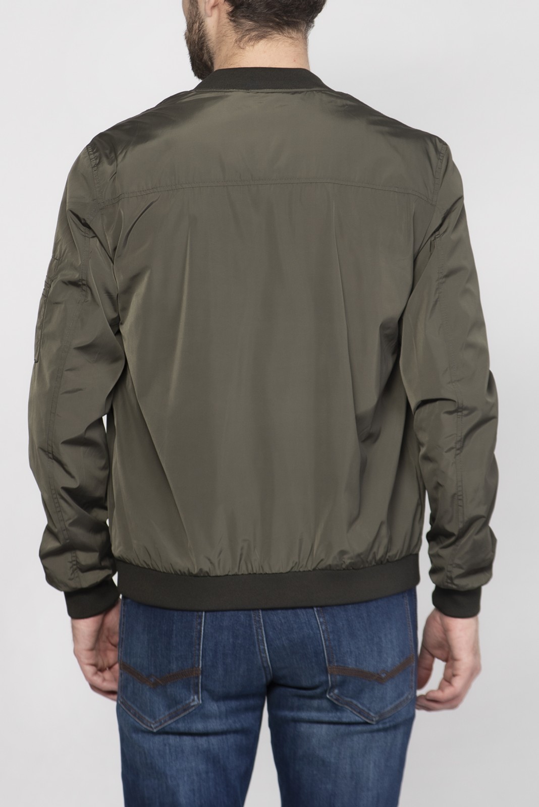 Куртка-ветровка zolla 01021561F024, цвет хаки, размер S - фото 2