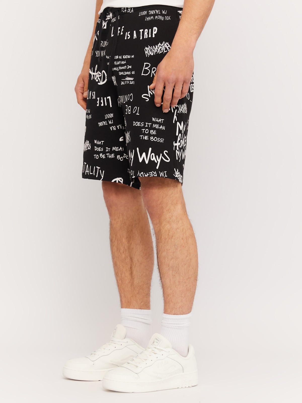 Трикотажные шорты из хлопка