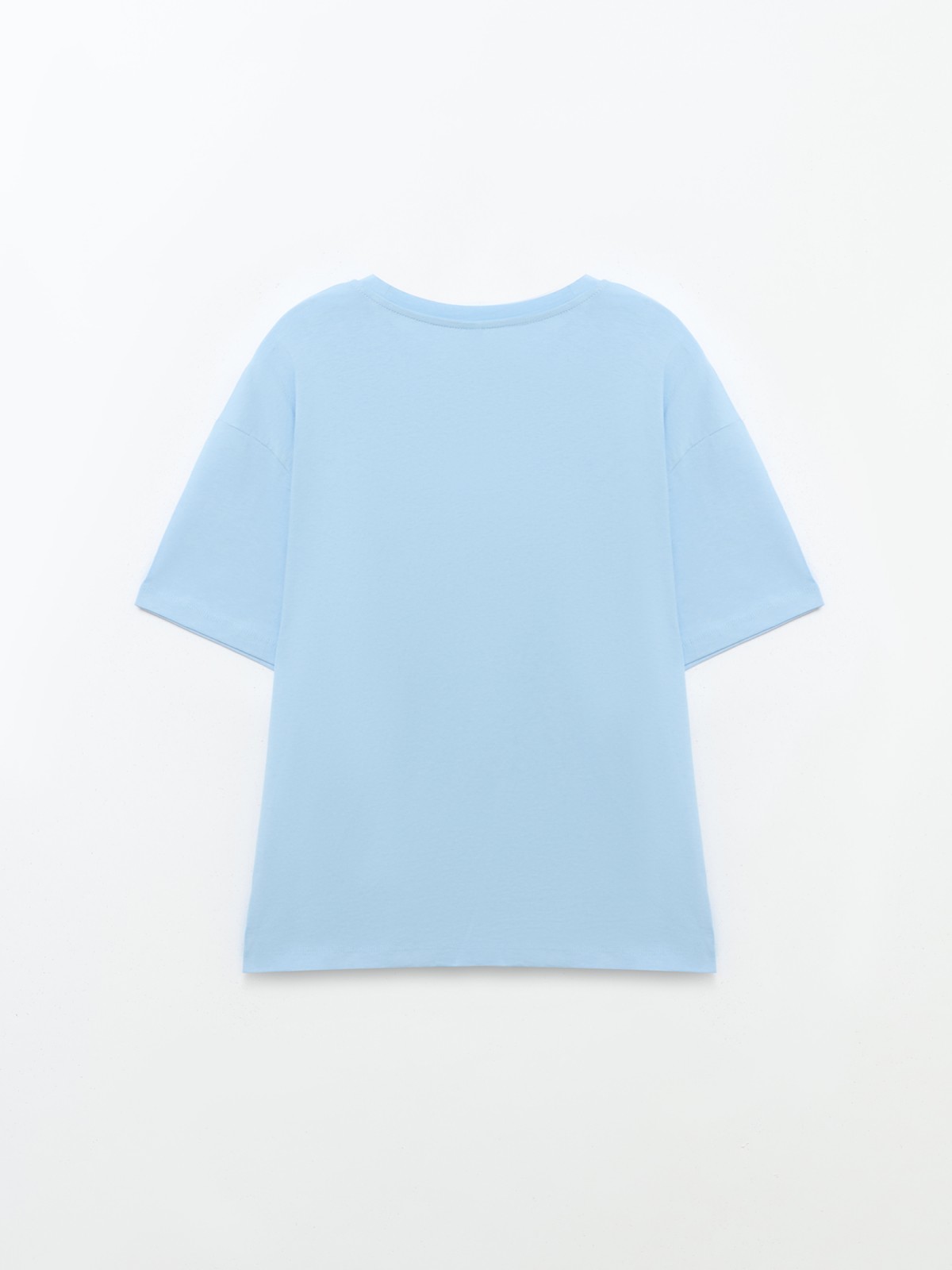 Футболка оверсайз из хлопка с принтом