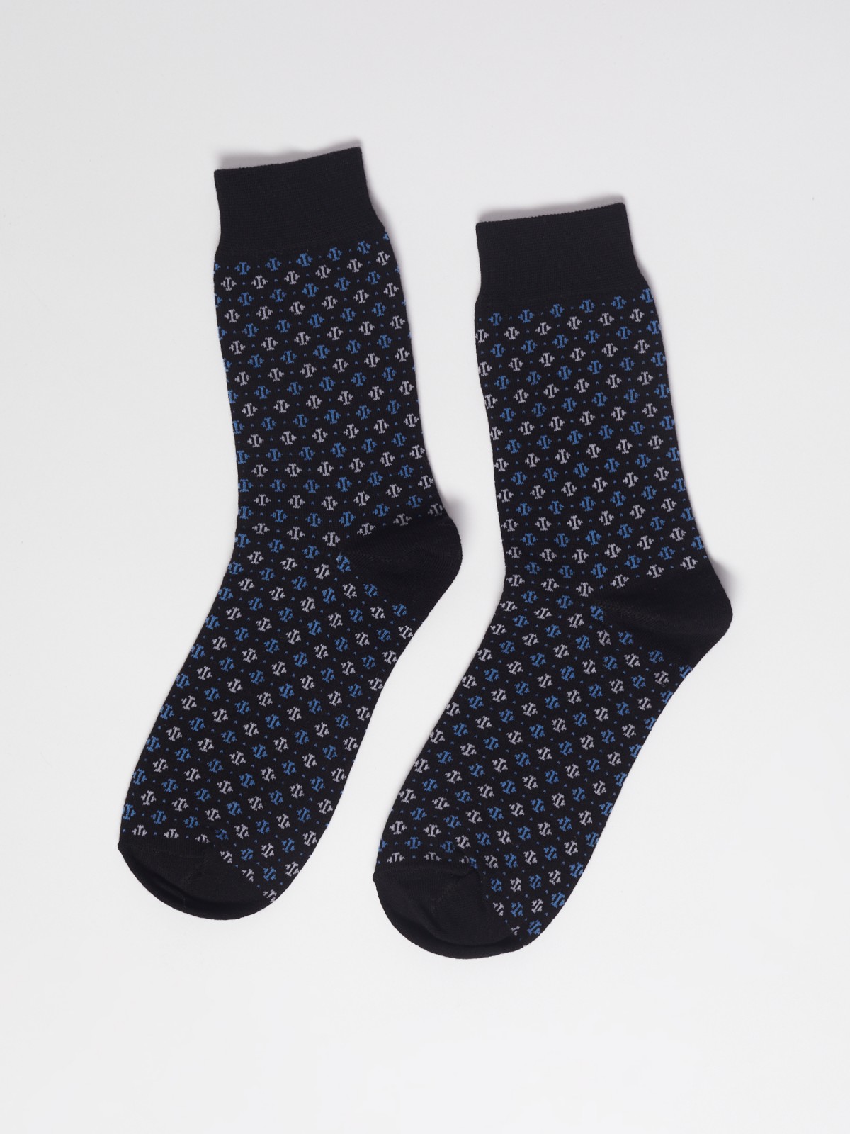 Набор высоких носков (3 пары в комплекте) zolla 01311995G075, цвет мультицвет, размер 25-27 - фото 4