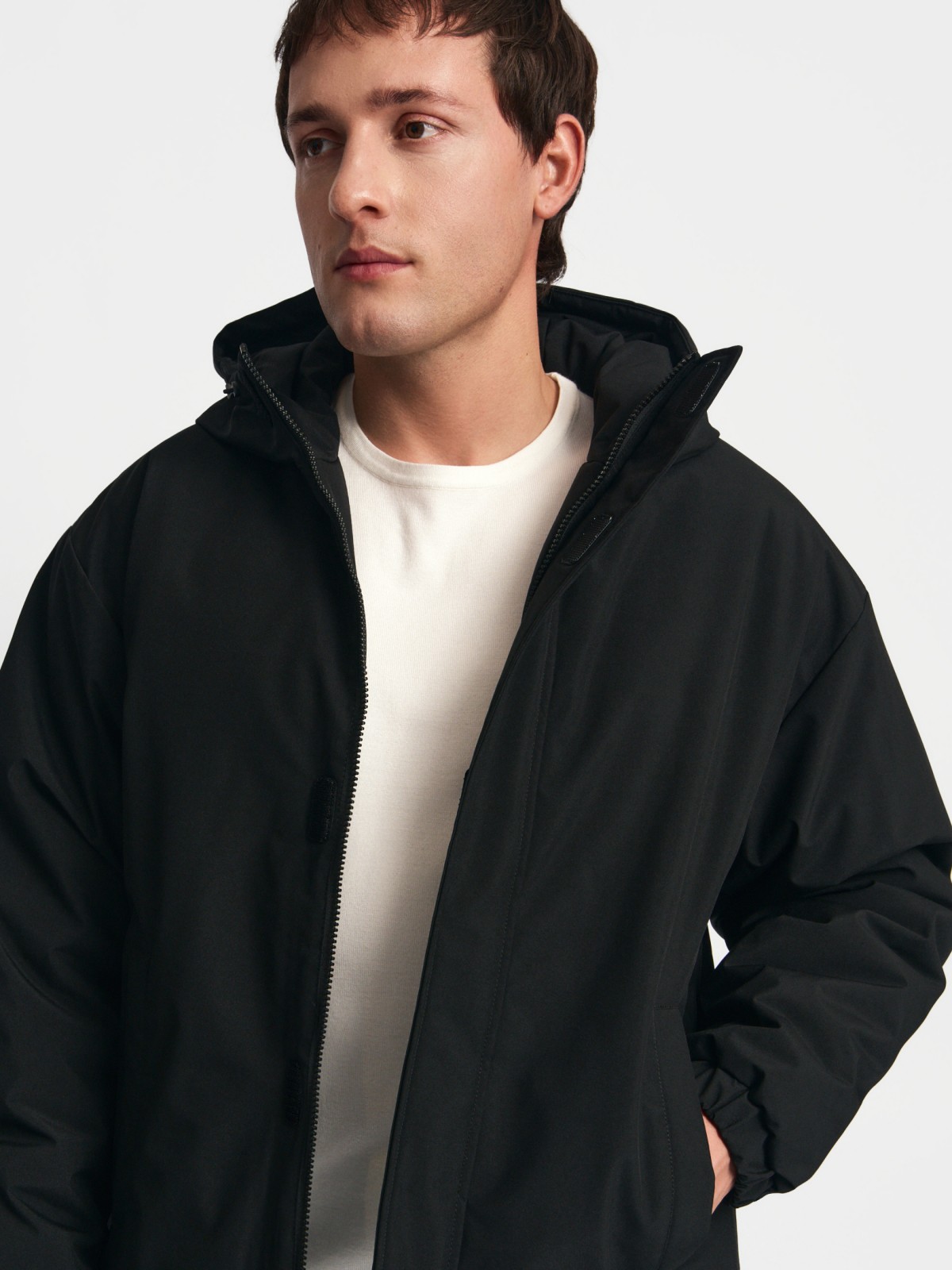 Тёплая куртка на синтепоне