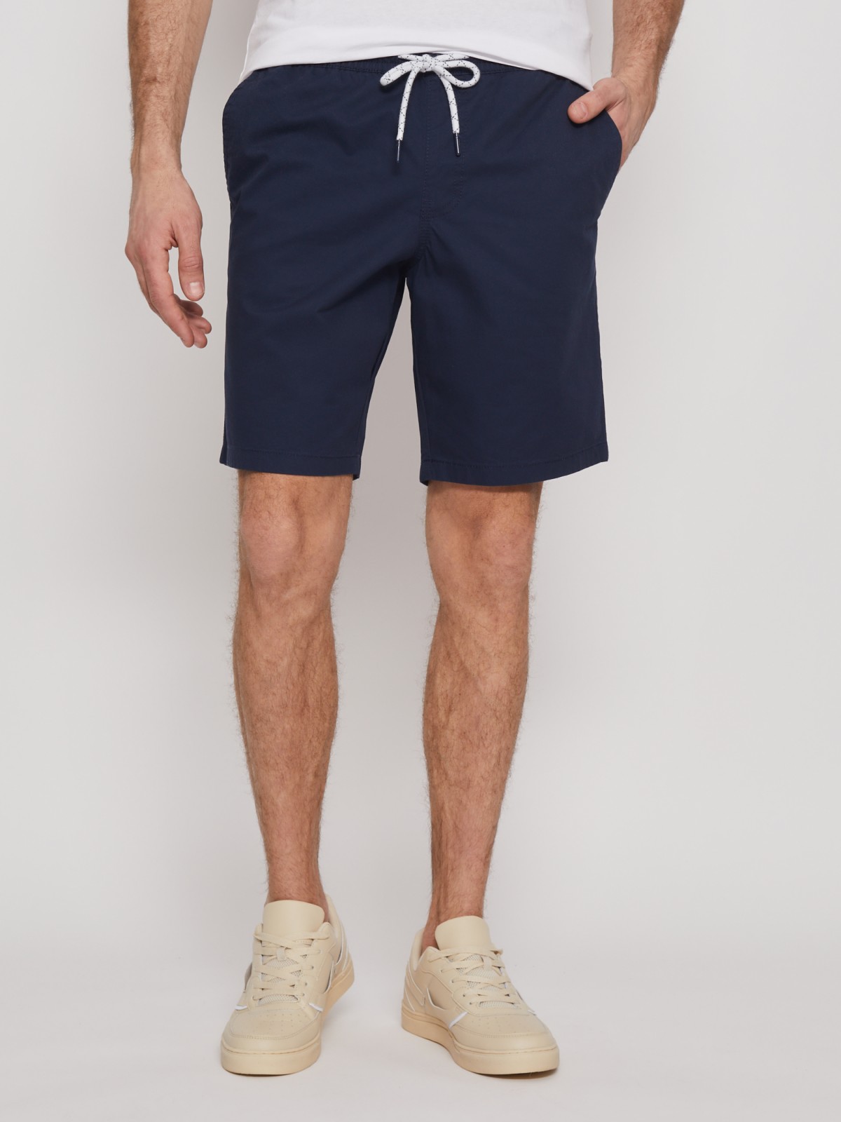 Шорты из хлопка на резинке