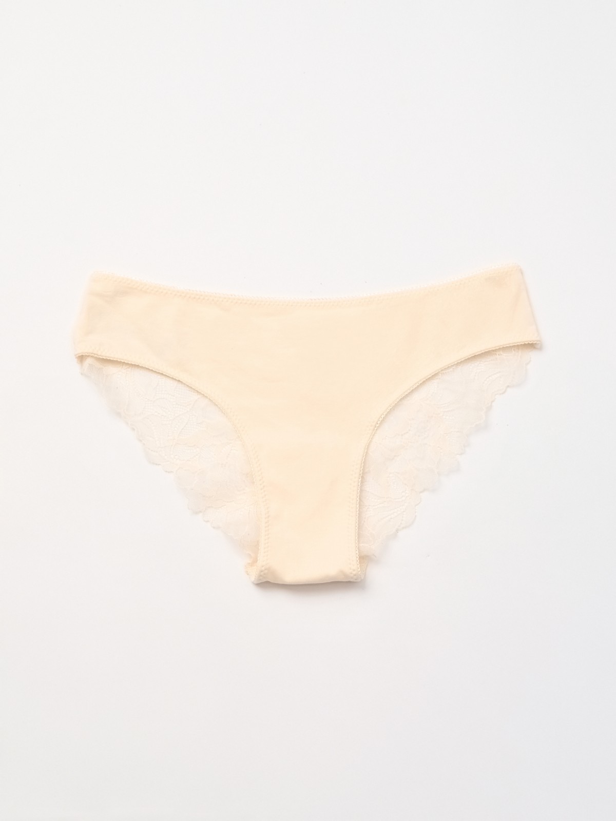 Трусы слип с кружевом