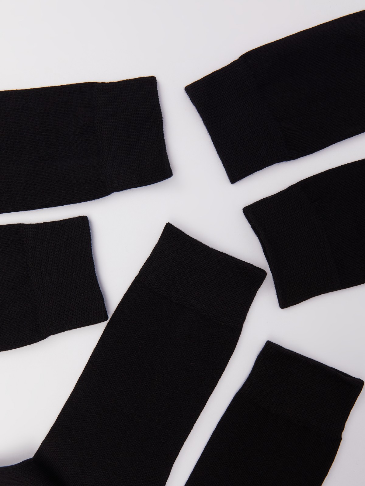 Набор носков (3 пары в комплекте) zolla 01411998J015, цвет черный, размер 25-27 - фото 2