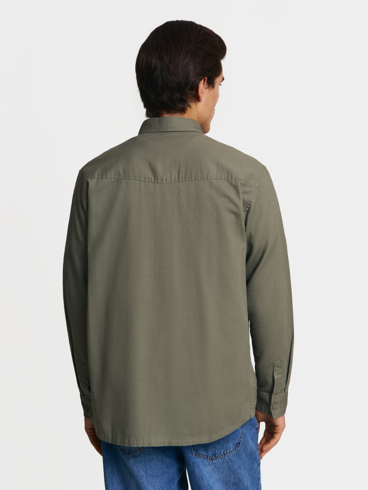 Куртка-рубашка из хлопка