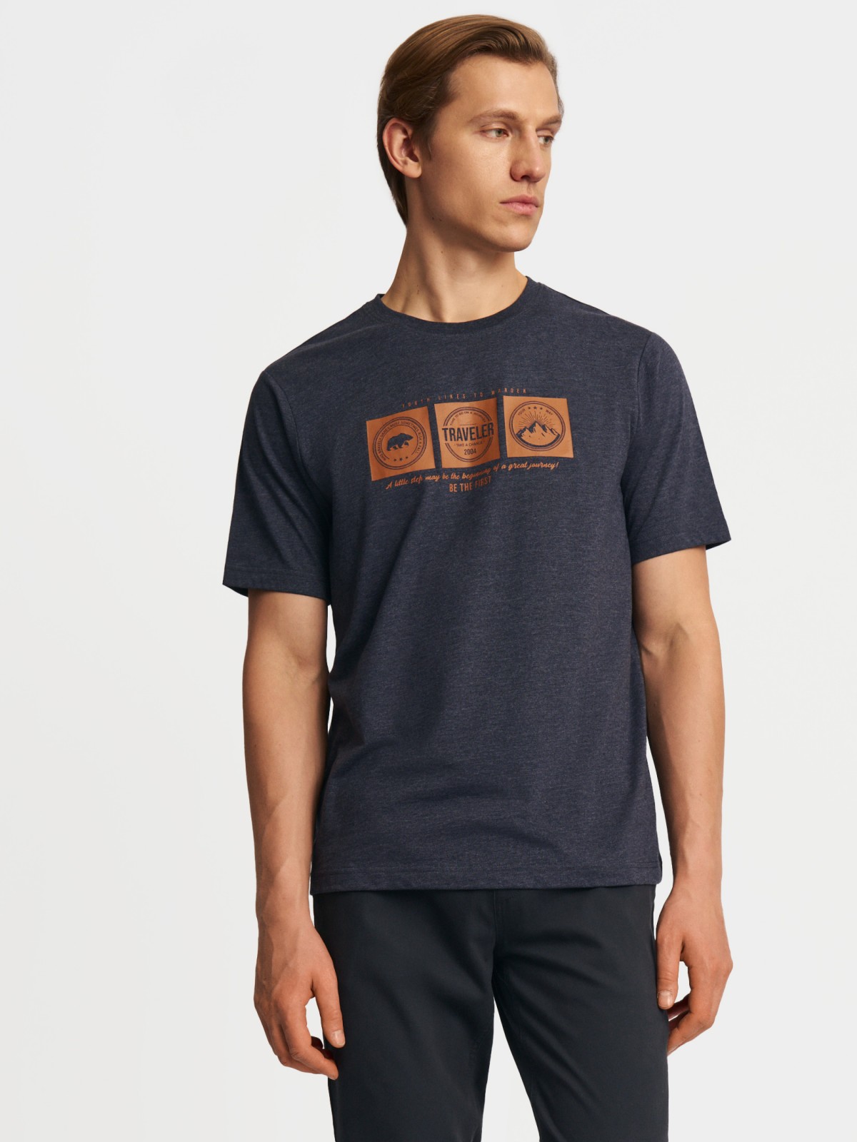 Футболка с принтом