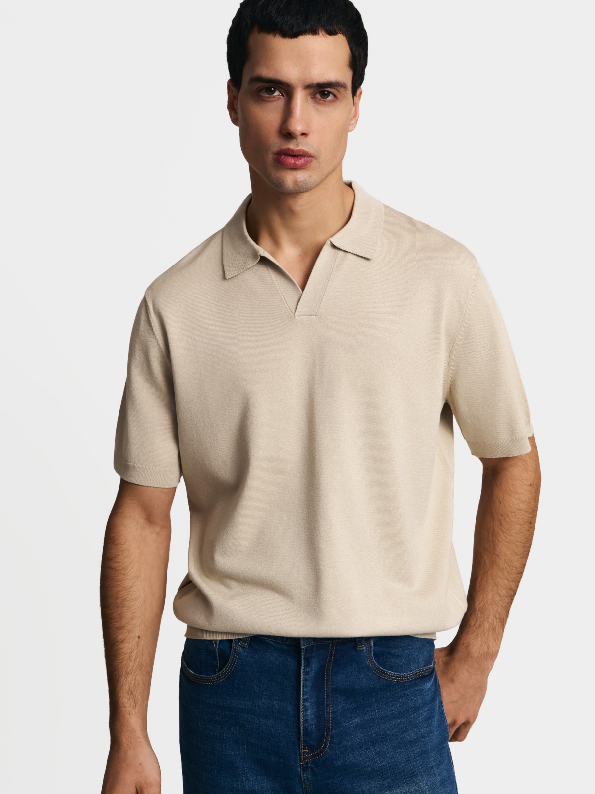 Джемпер с короткими рукавами